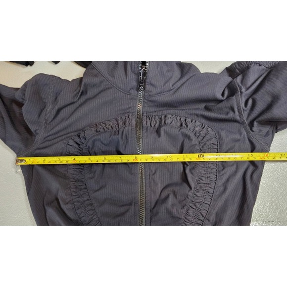 Lululemon Womens 4 Reversible Hooded Dance Studio Jacket Black - Picture 12 of 16